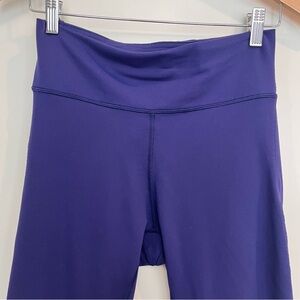 Lululemon Purple Leggings Size 8 High Rise Mesh Detail
